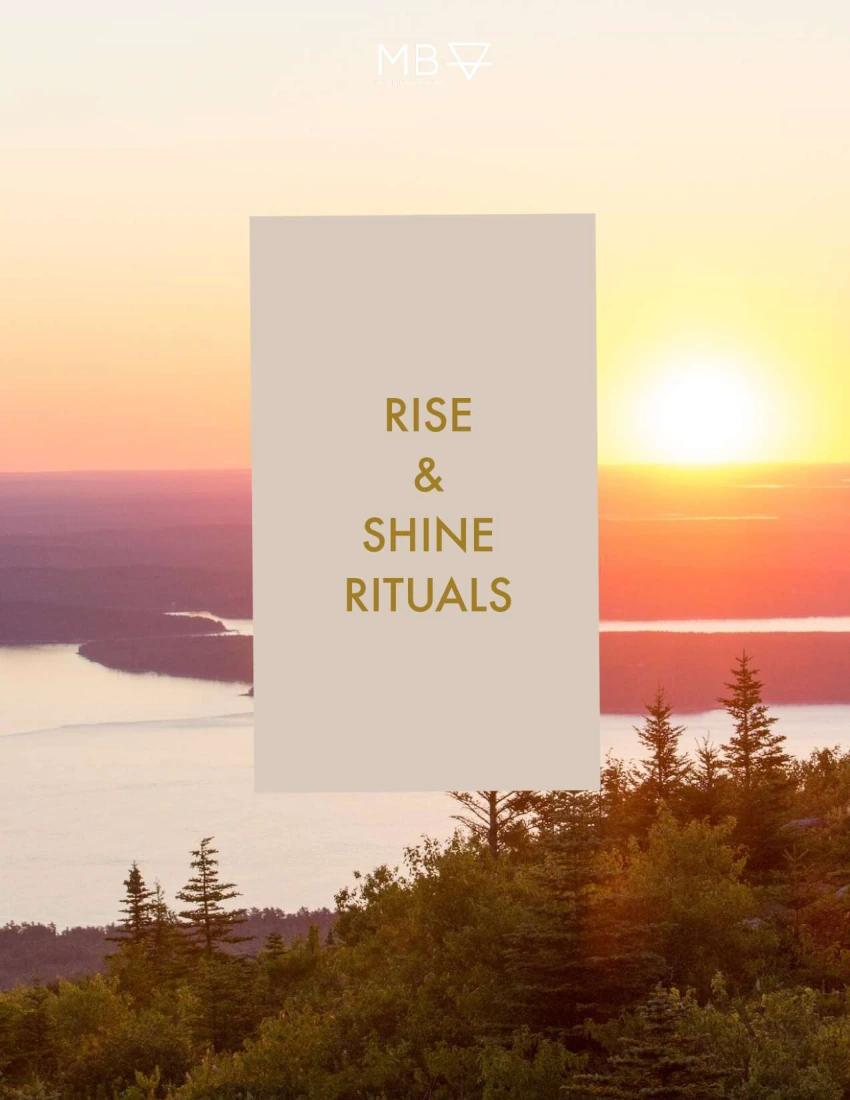Rise And Shine Rituals — preview of the course guide