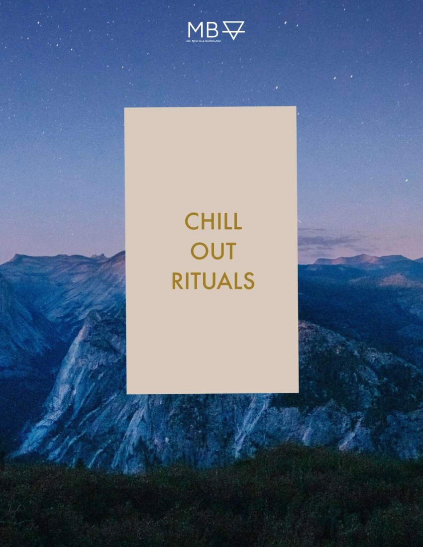 Chill Out Rituals — preview of the course guide