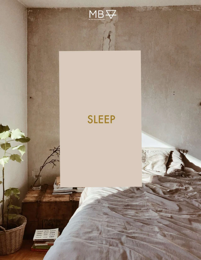 Sleep — preview of the course guide