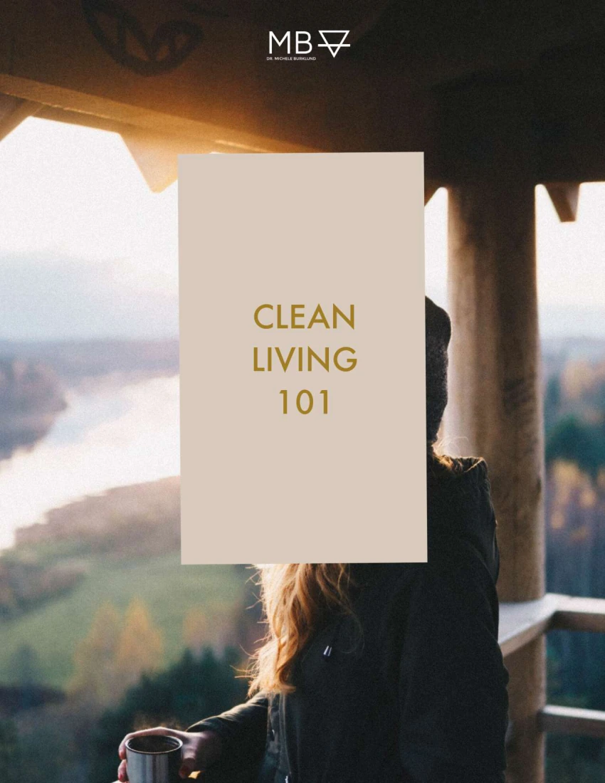 Clean Living 101 — preview of the course guide